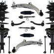 Front Struts Control Arms Tie Rods & Links For Honda Pilot 2009 2010 2014 2015