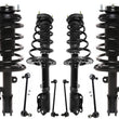 Front & Rear Complete Struts & Links For Toyota Camry 2007 2008 2009 2010 2011