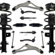 Front Struts Control Arms Tie Rods & Links For Nissan Altima 2014 2015 2018