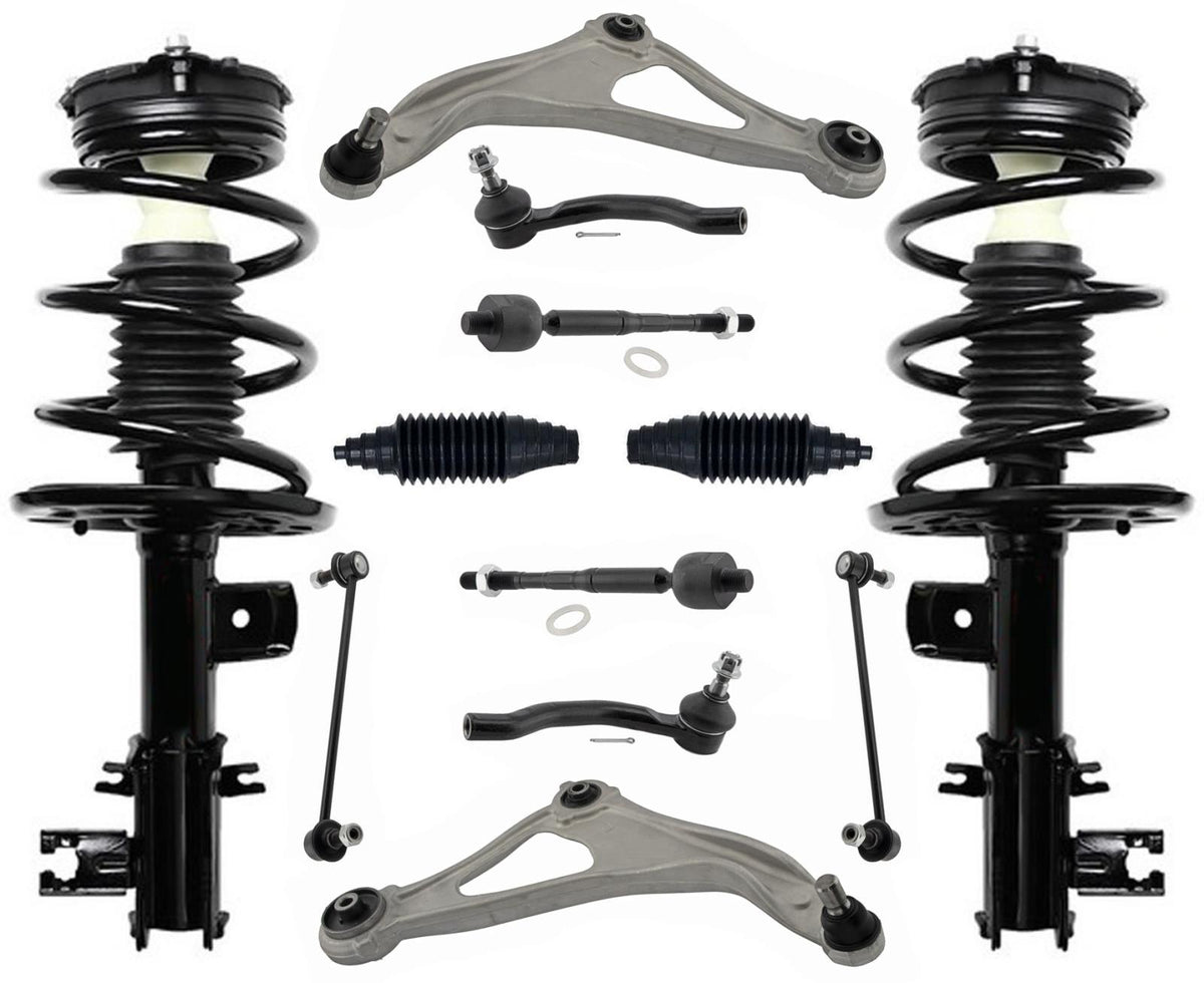 Front Struts Control Arms Tie Rods & Links For Nissan Altima 2014 2015 2018 - Photo 1