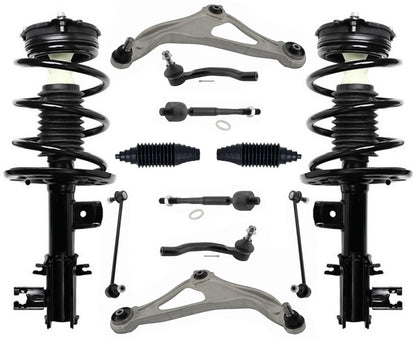 Front Struts Control Arms Tie Rods & Links For Nissan Altima 2014 2015 2018 - Photo 1