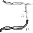 2 California CARB Catalytic Converter for Ford F150 2004 Rear Wheel Drive 4.6L