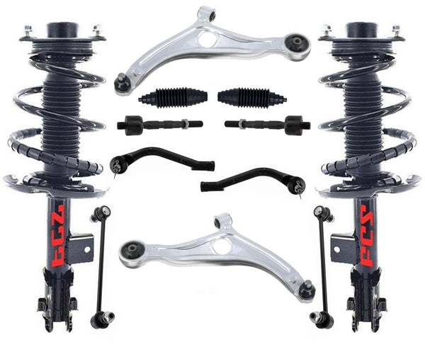 Front Struts Control Arms Tie Rods & Links For Kia Optima Hybrid 2013 2015 2016