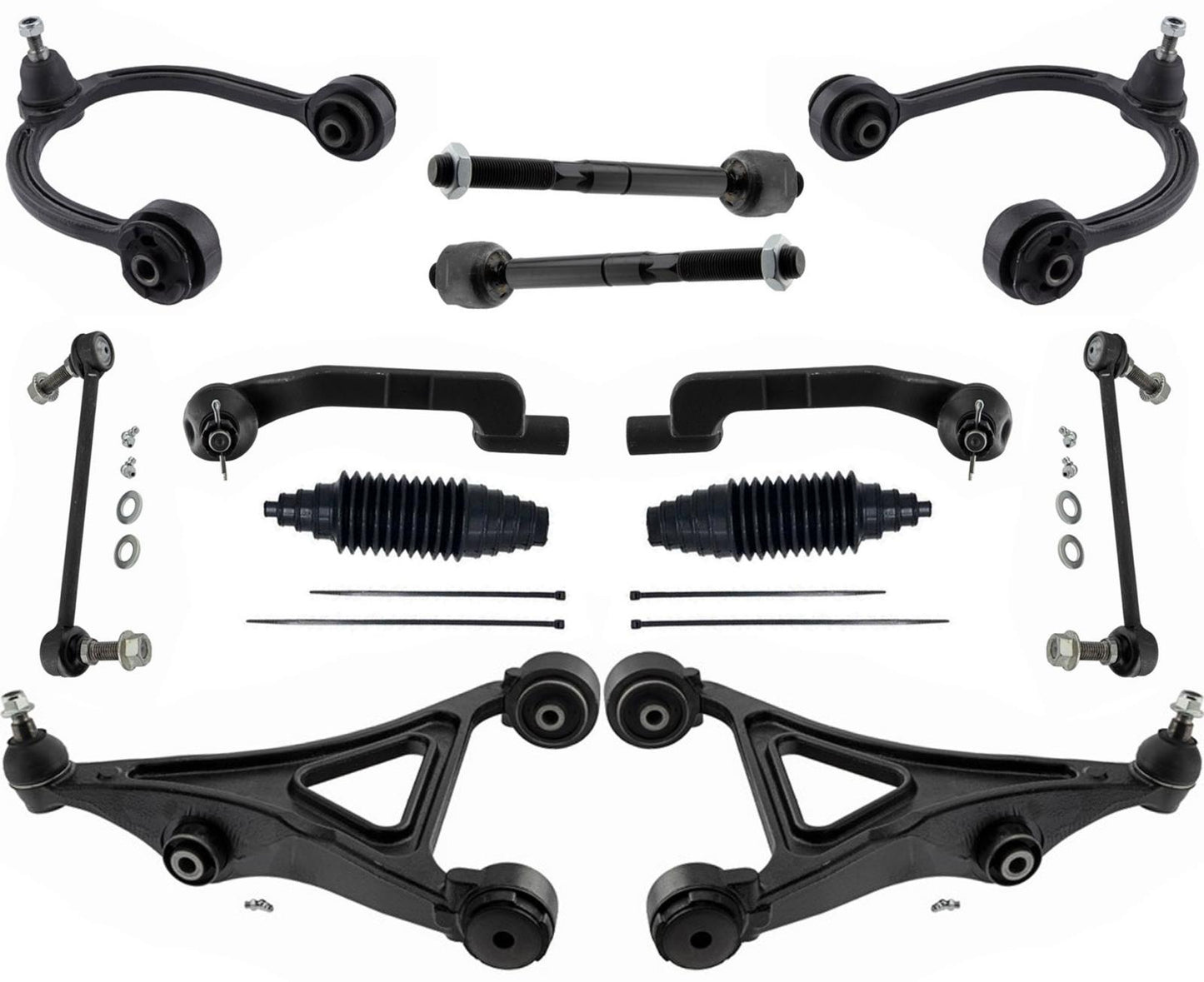 Front Control Arms Tie Rods & Links For Chrysler 300 2015 2023 All Wheel Drive