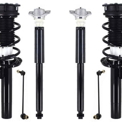 Front Struts Rear Complete Shocks & Links For Volkswagen Jetta 2019 2020 2023