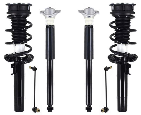 Front Struts Rear Complete Shocks & Links For Volkswagen Jetta 2019 2020 2023