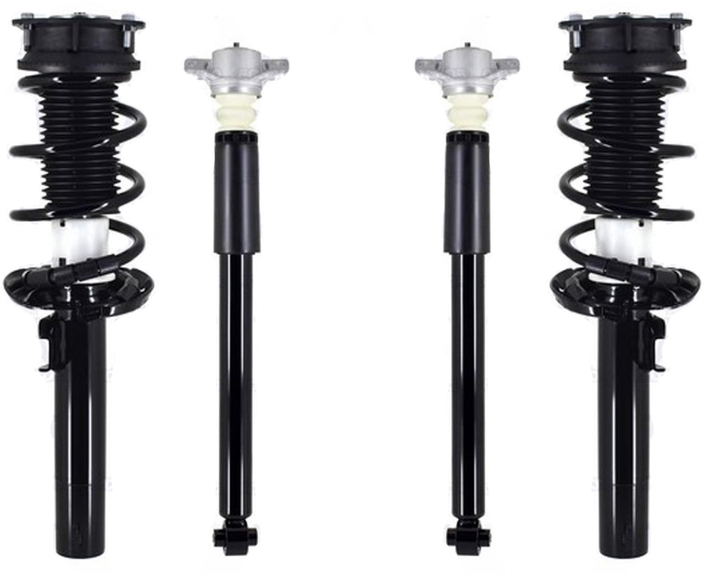 Front Complete Struts & Rear Complete Shocks For Volkswagen GTI 2015 2019 2021