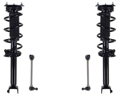 Rear Complete Struts & Links For Infiniti Q60 2017 2018 Rear Wheel Drive