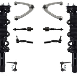 Front Struts Upper Arms Tie Rods & Links For Q60 2017 2018 Rear Wheel Drive