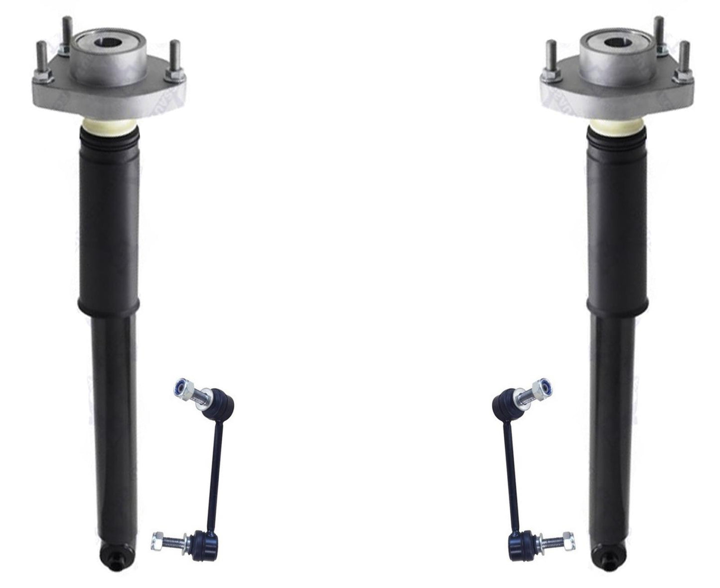 Rear Complete Shocks W/ Mounts & Links For Range Rover Sport 2014 2015 2022