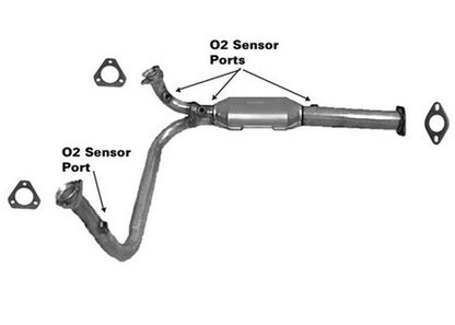 CARB Approved Catalytic Converter for K1500 Chevrolet Pick Up 1996-1998 5.0L