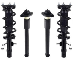 Front Struts Rear Shocks & Links For Infiniti EX35 2008 2012 All Wheel Drive