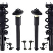 Front Struts Rear Shocks & Links For Infiniti EX35 2008 2012 All Wheel Drive