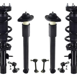 Front Struts Rear Shocks & Links For Infiniti EX35 2008 2012 All Wheel Drive