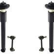 Rear Complete Shocks W/ Mounts & Links For Infiniti EX 2008 2009 2010 2011 2012