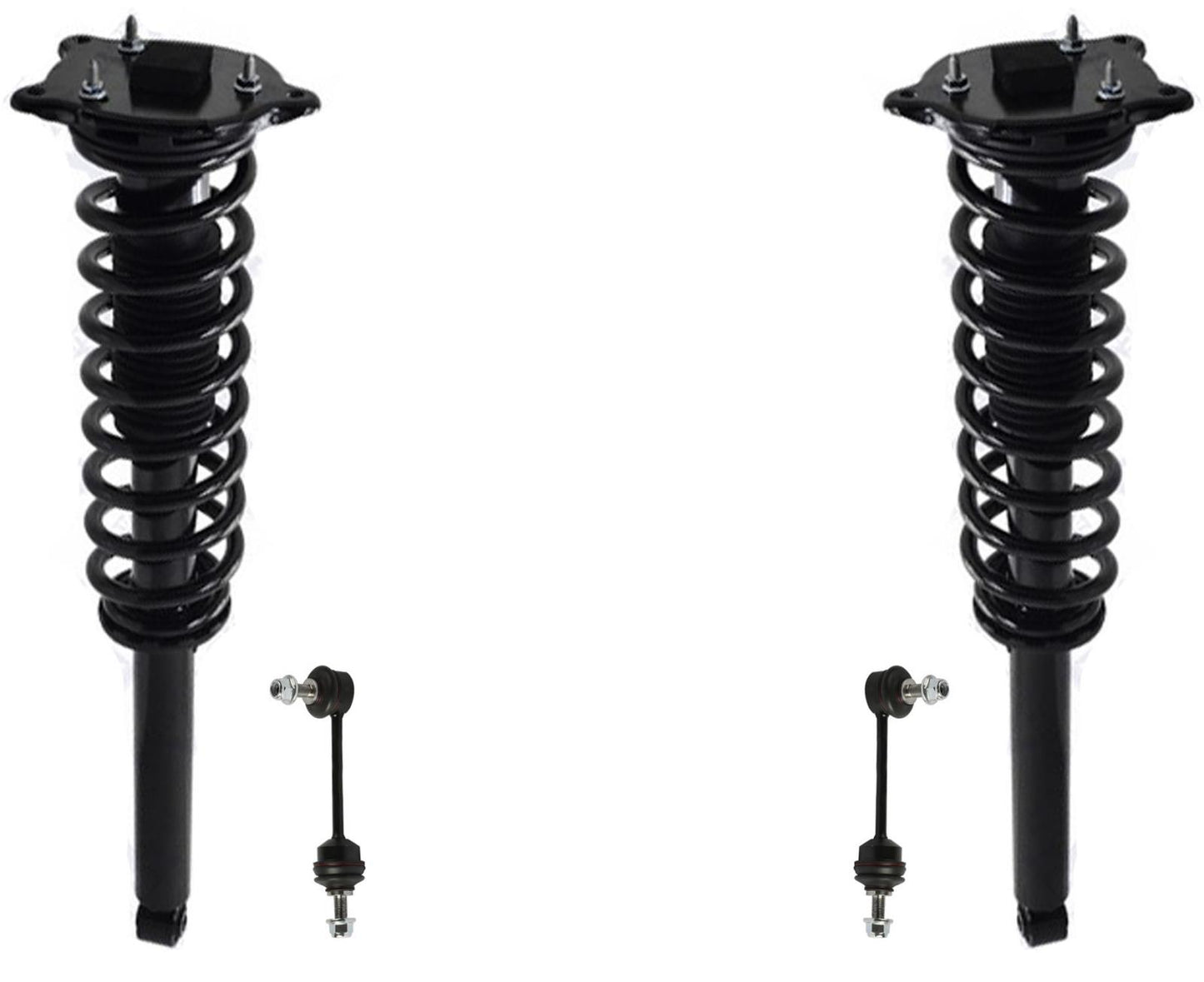 Rear Complete Struts Control Arms & Links For Tesla S 2017 2018 2019 2020