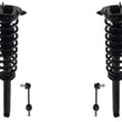 Rear Complete Struts W/  Coil Spring & Links For Tesla S 2017 2018 2019 2020