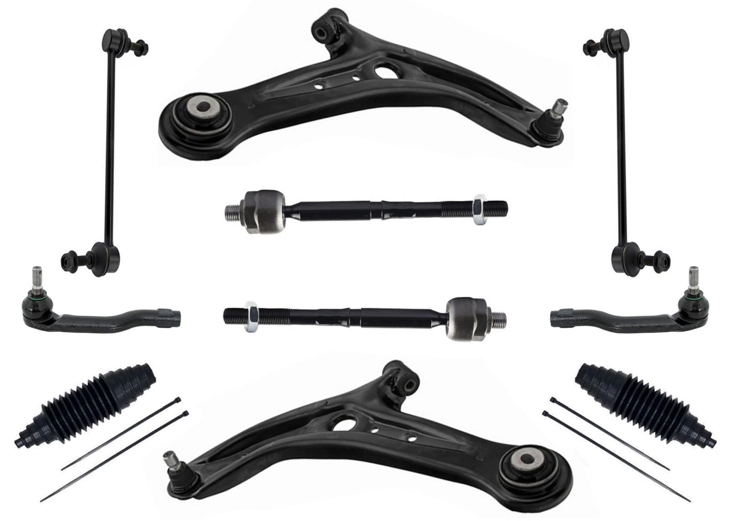 Front Control Arms with Bushings Ball Joint For Mazda 2 2011 2012 2013 2014