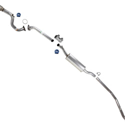 Extension Pipe Resonator Muffler Exhaust System For Honda Civic Coupe 16-21 2.0L
