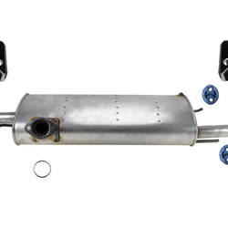 Dual Outlet Rear Muffler with Chrome Tips Gasket for Nissan Murano 2015-2023
