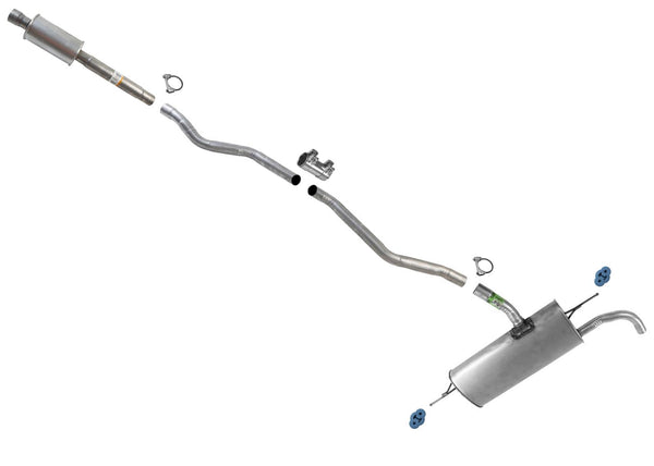 Weld on Resonator Pipe Muffler Exhaust for Ford Fusion Hybrid 2019-2020 2.0L