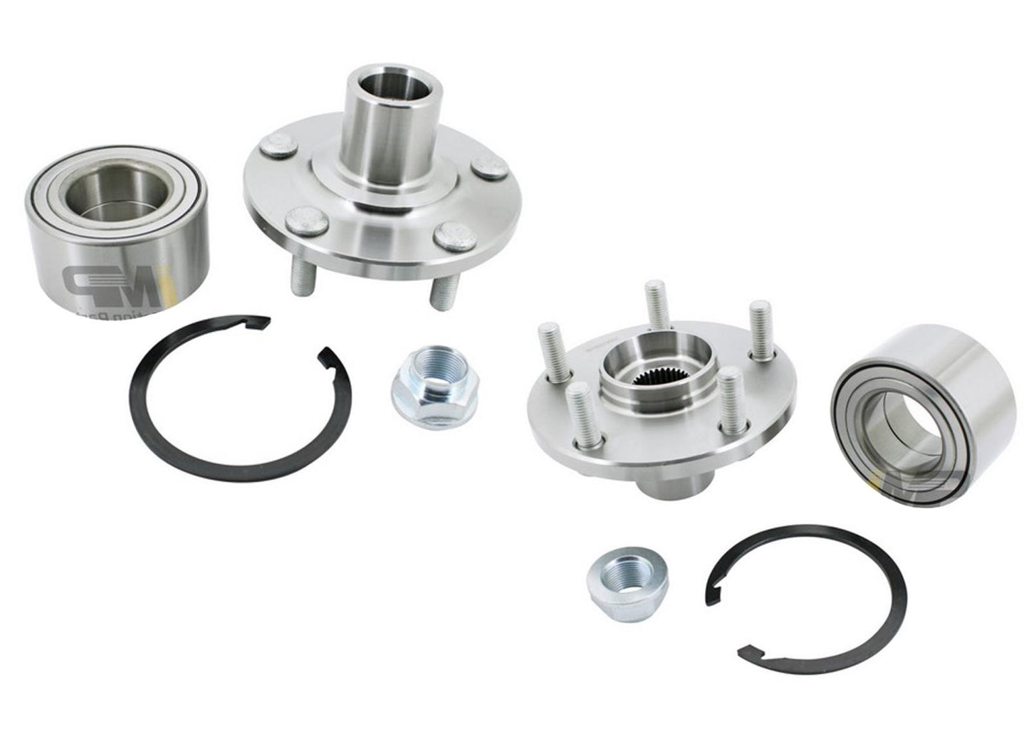 2 Front Wheel Hub Bearing Kit for Lexus ES330 2004-2006 Toyota Avalon 2005-2013