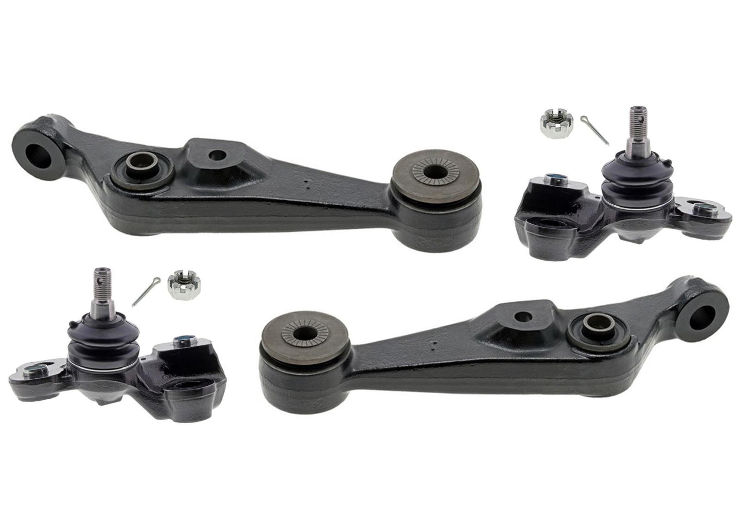 Front Left & Right Lower Control Arms Ball Joints for Lexus LS460 09-17 AWD