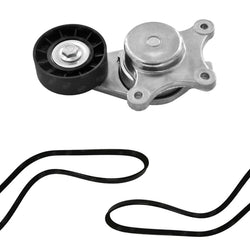 Engine Belt & Engine Belt Tensioner for Mazda CX9 CX-9 2007-2015 3.7L