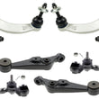 Upper & Lower Control Arms Ball Joints For Lexus LS460 2011-17 All Wheel Drive