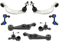 Upper & Lower Control Arms Ball Joints For Lexus LS460 2011-17 All Wheel Drive