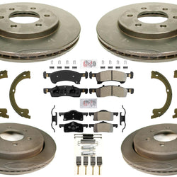 Performance Carbon Disc Brake Rotors & Pads for Ford Expedition 2003 2004 2006