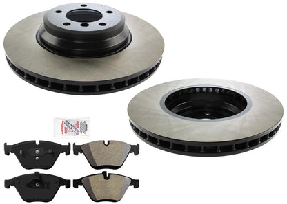 Front Performance Carbon Disc Brake Rotors & Pads for BMW 335i xDrive 2009-2012