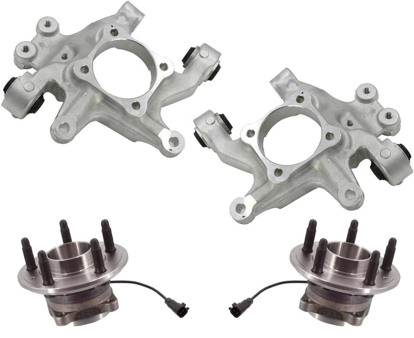 Rear Steering Knuckles & Wheel Bearings For Chevrolet Equinox 2010 2015 2017