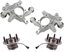 Rear Steering Knuckles & Wheel Bearings For Chevrolet Equinox 2010 2015 2017