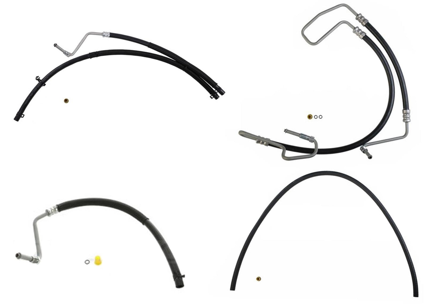 Power Steering Pressure & Return Hose Tube Kit for Jeep Liberty 2008-2012 3.7L