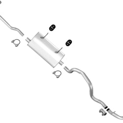 Sistema de escape silenciador para Ford Ranger 95-97 125 pulgadas con base de rueda SOLAMENTE