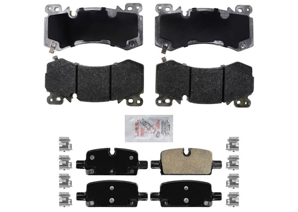 ASD Semi Metallic Brake Pads for Chevrolet Tahoe 21-24 PPV J55 6 Piston Brembo