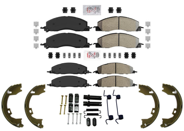 AME Fleet Duty Semi Metallic Disc Brake Pads for Dodge Ram Pick Up 2500 09-2018