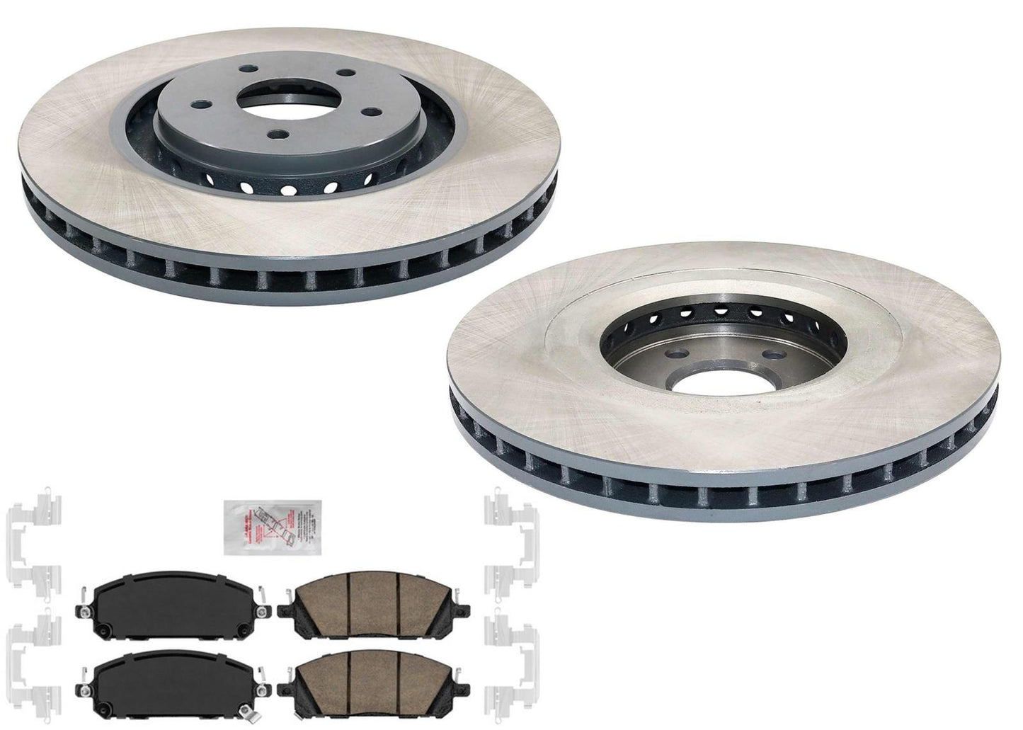 Front Disc Brake Rotors Brake Pads For Infiniti QX60 Pathfinder 2022 2023 2024