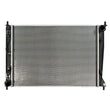 Engine Cooling Radiator for Kia Soul 2.0L 2010-2011 with Automatic Transmission