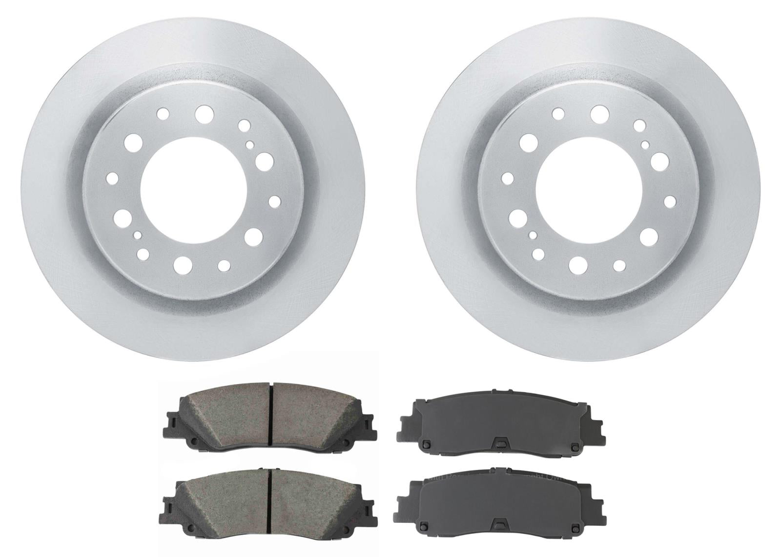 Rear Disc Brake Rotors Disc Brake Pads for Toyota Tundra LX600 2022 ...