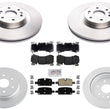 Disc Brake Rotors Brake Pads for Chevrolet Tahoe 21-24 PPV J55 6 Piston Brembo