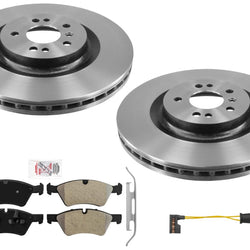 Frt OE Style Carbon Disc Brake Rotors Pads For Mercedes Benz GL320 350 2007-2012