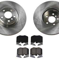 Front Disc Brake Rotors Ceramic Pads for BMW X3 2018-2022 2.0L w/ 330MM Rotor