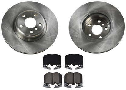 Front Disc Brake Rotors Ceramic Pads for BMW X3 2018-2022 2.0L w/ 330MM Rotor