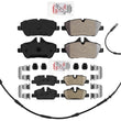 Front & Rear Disc Brake Pads, Hardware, Sensors for Mini Cooper 2014-2024 1.5L