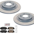 Rear Disc Brake Rotors & Disc Brake Pads For Hyundai Tucson 2022 2023 2024