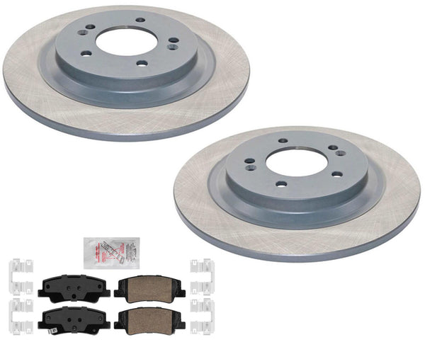 Rear Disc Brake Rotors & Disc Brake Pads For Hyundai Tucson 2022 2023 2024