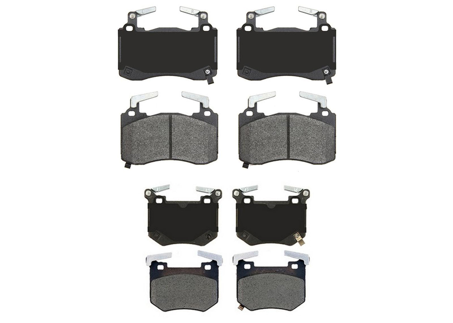 Front & Rear Premium Ceramic Brake Pad For G70 19-2022 W/ Brembo Braking
