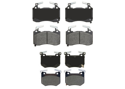 Front & Rear Premium Ceramic Brake Pad For G70 19-2022 W/ Brembo Braking